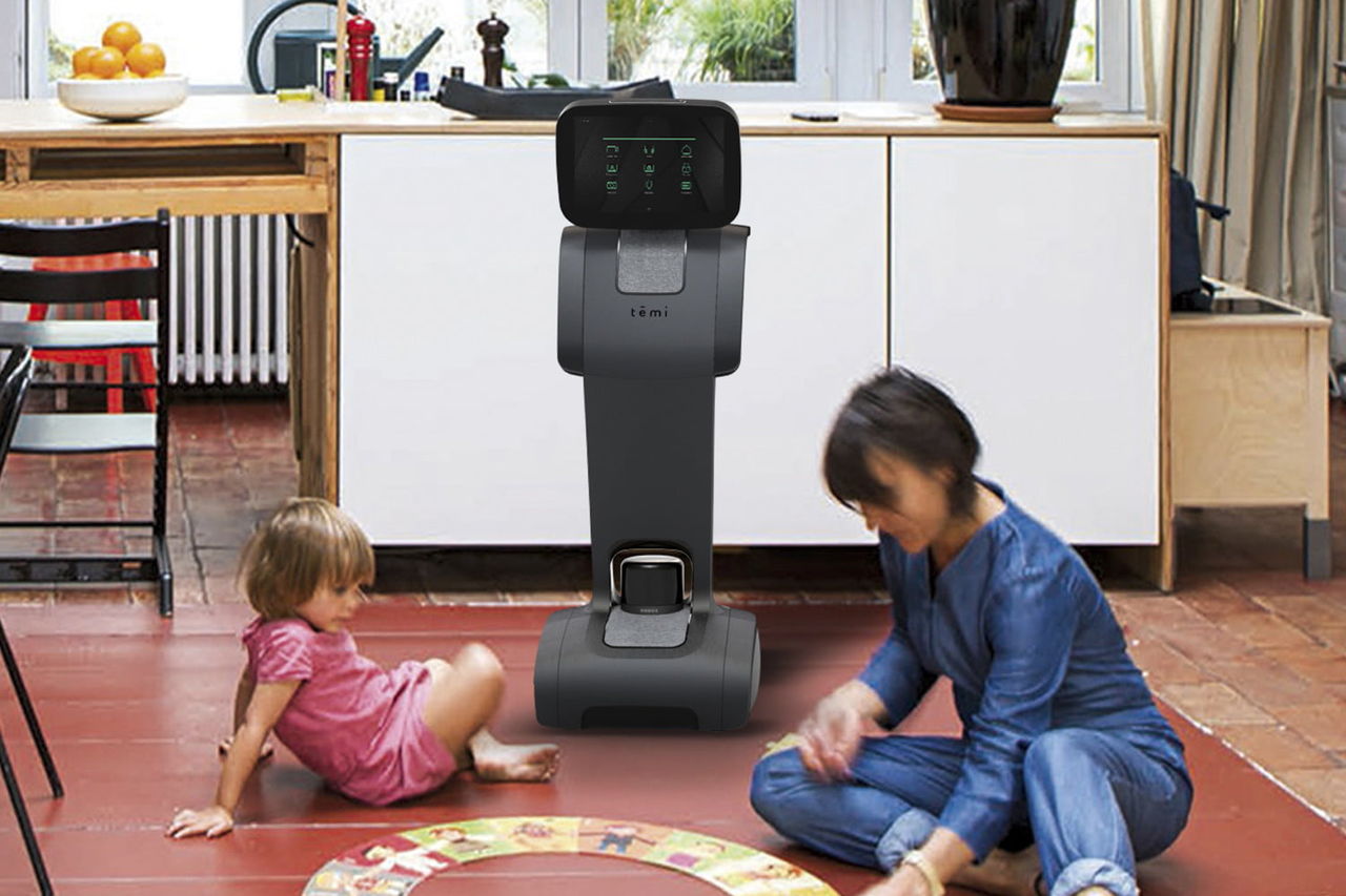 Roboten Temi är en smart assistent på hjul