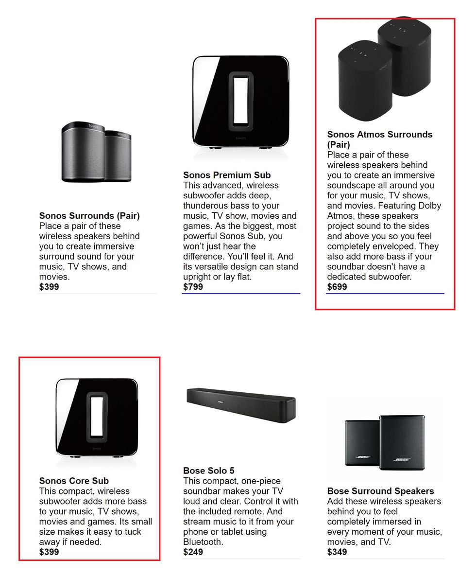 Sonos funderar på att släppa billigare subwoofer