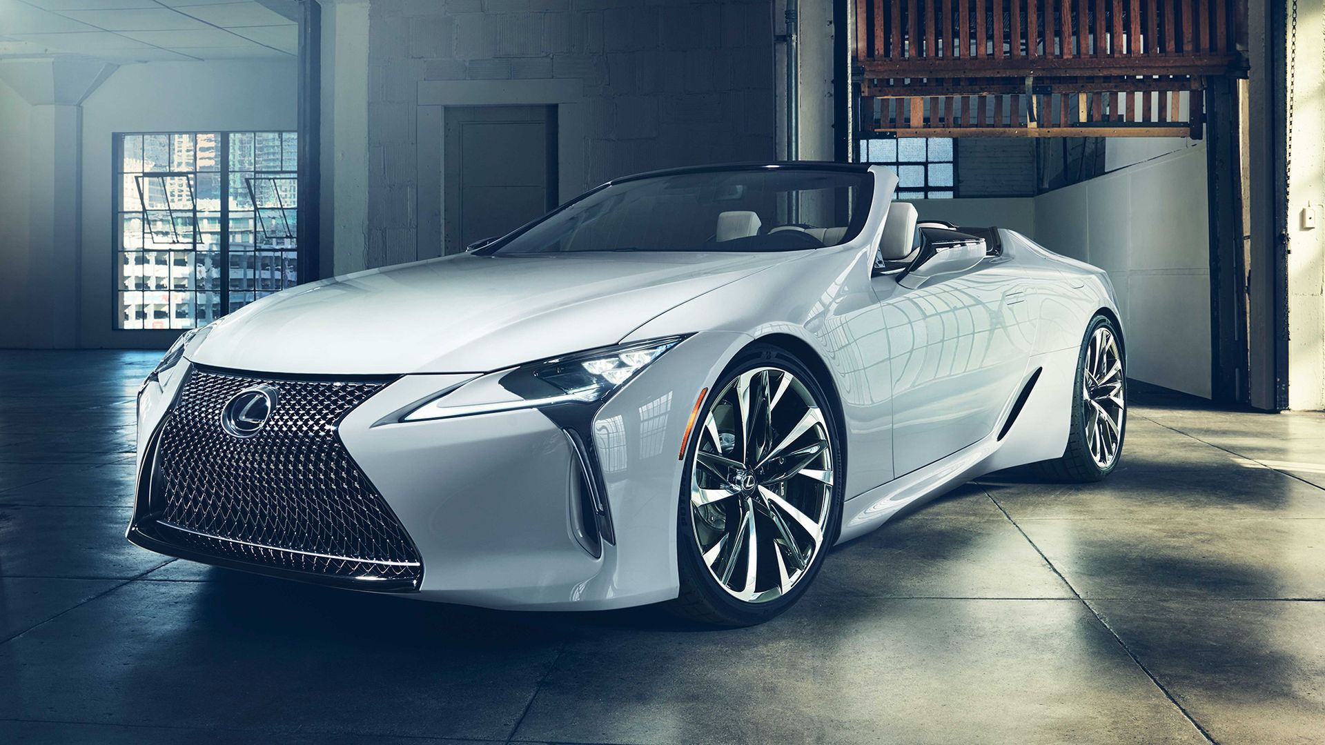 Lexus LC nu även som cabriolet