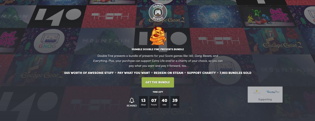 Fynda underhållande spel i ny Humble Bundle