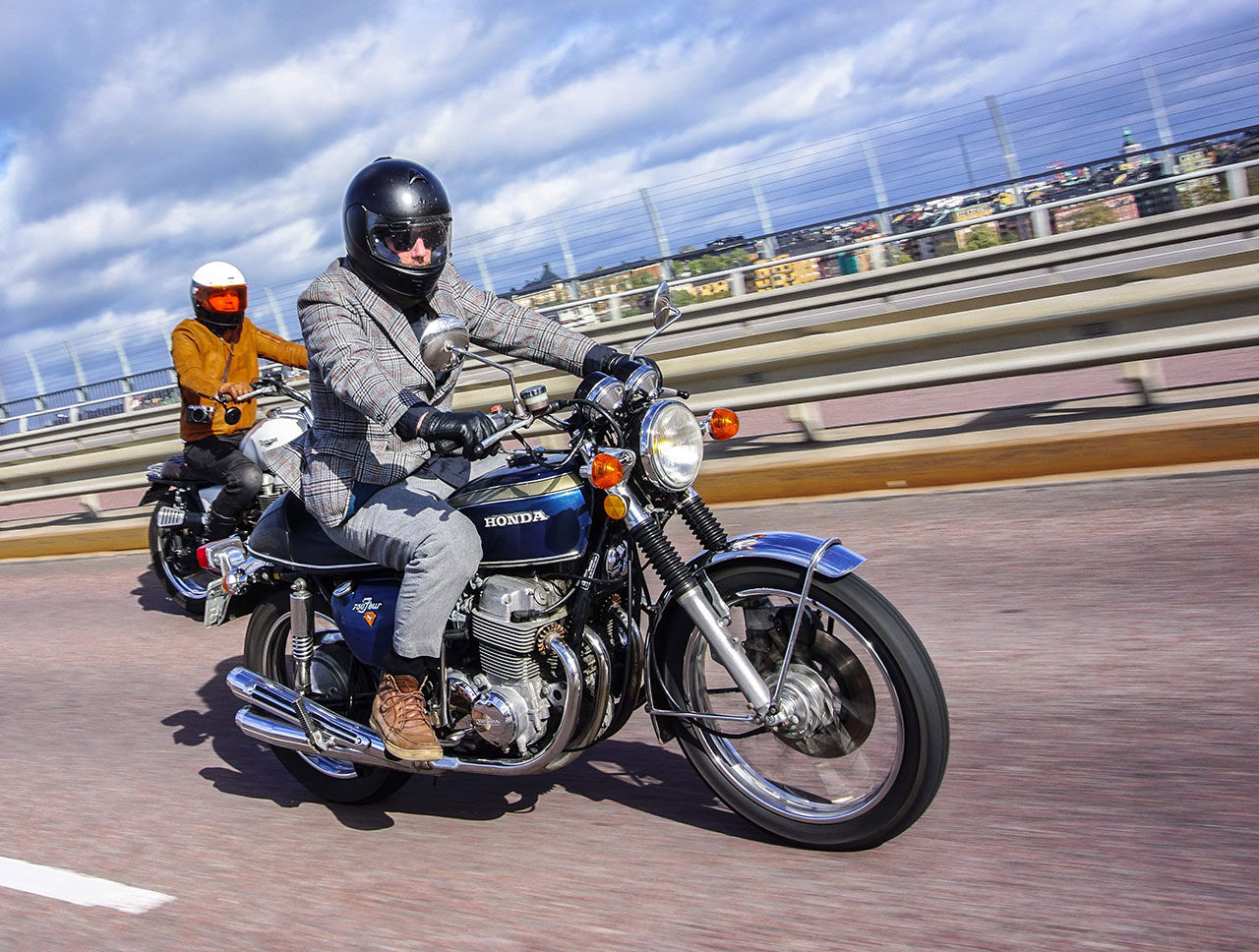 Att köra motorcykel minskar stress