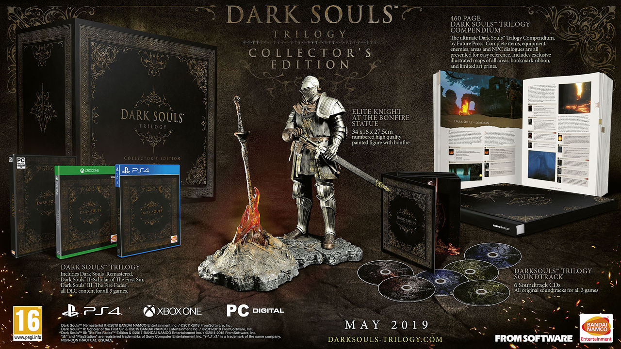 Ny specialutgåva av Dark Souls Trilogy på ingång