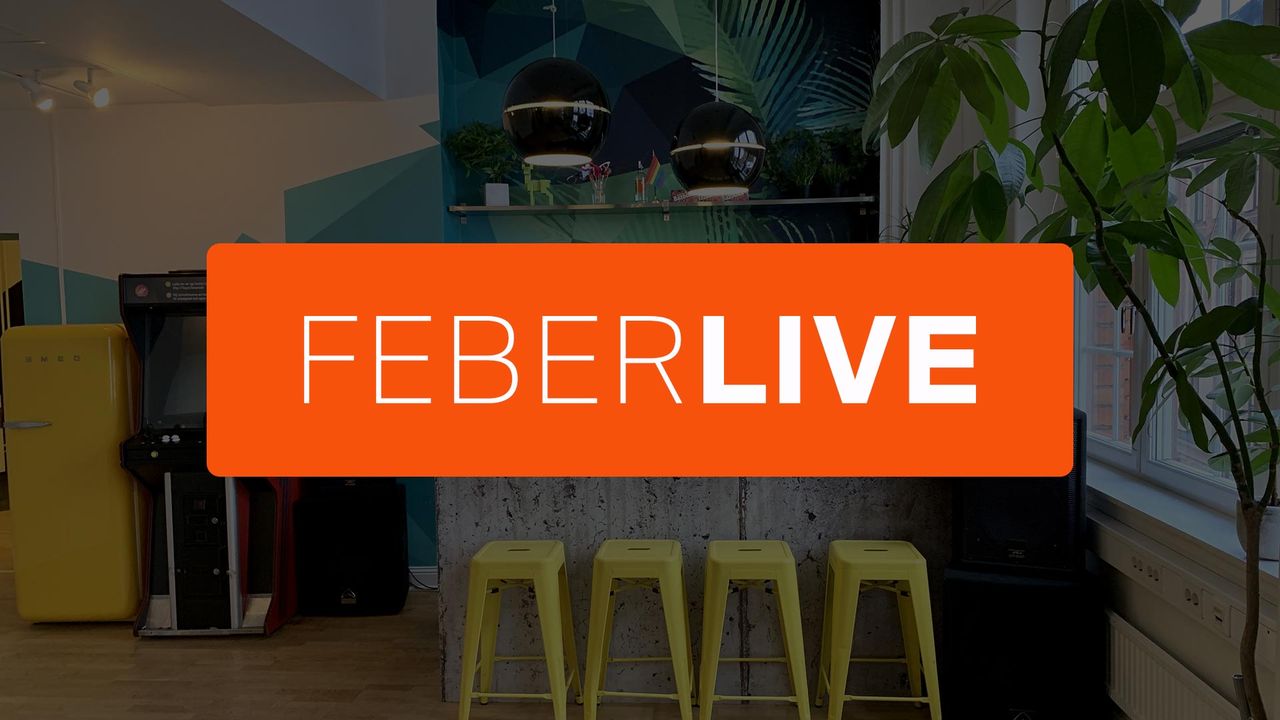 På fredag kör vi FeberLive! 
