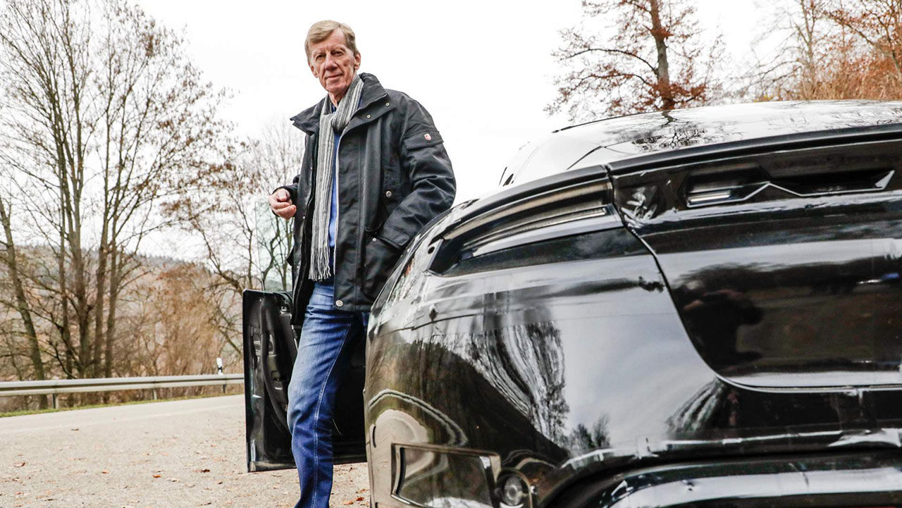 Porsche Taycan har fått Walter Röhrl att gilla elbilar