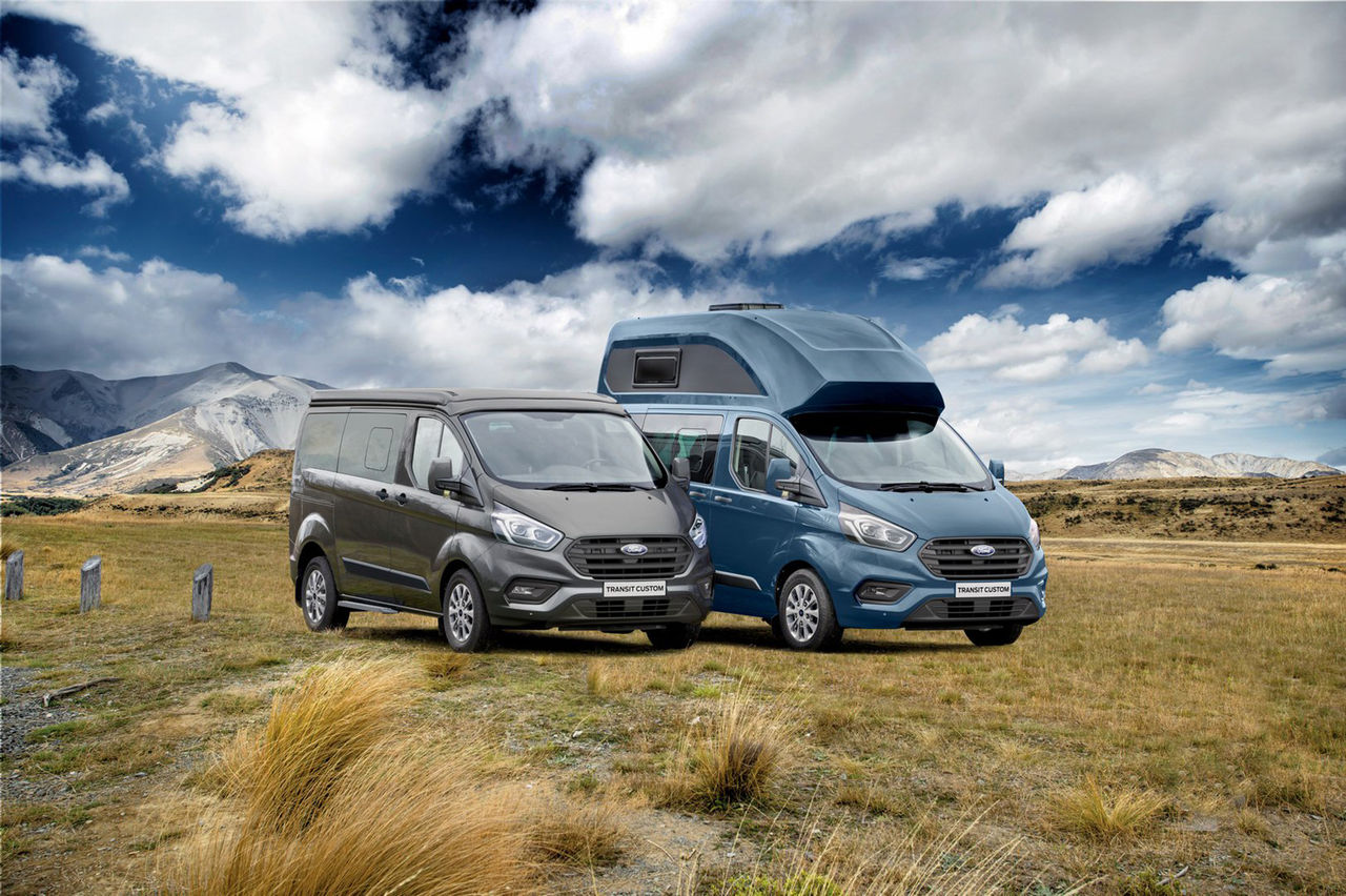 Två nya campare baserade på Ford Transit