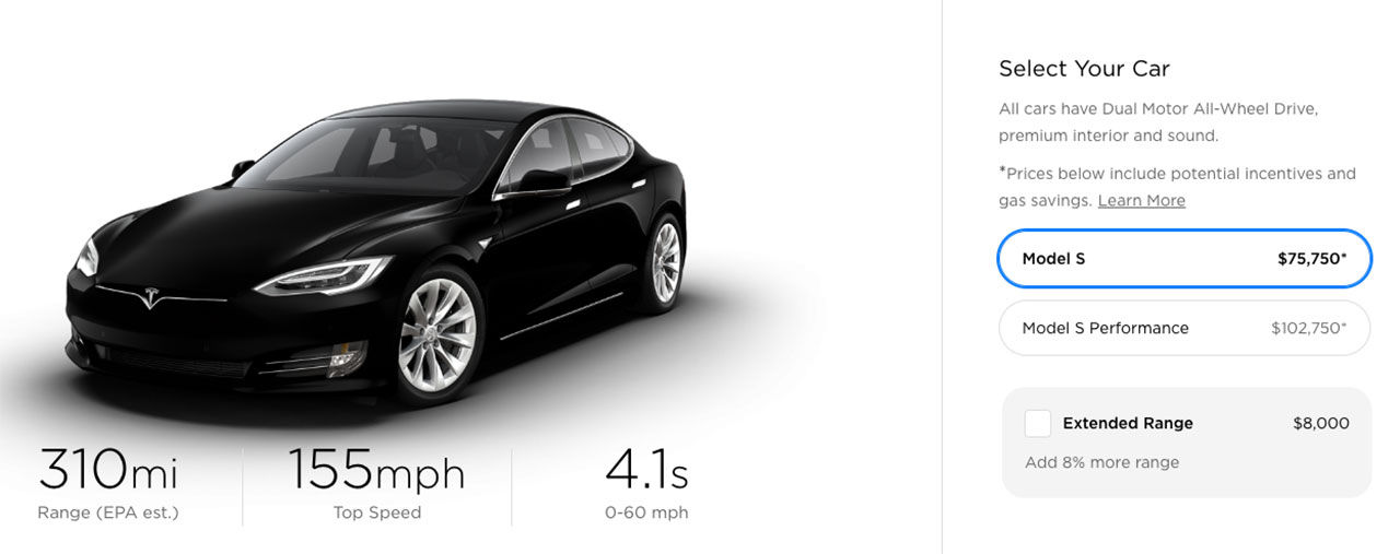 Tesla rockar om beteckningarna på Model S och Model X
