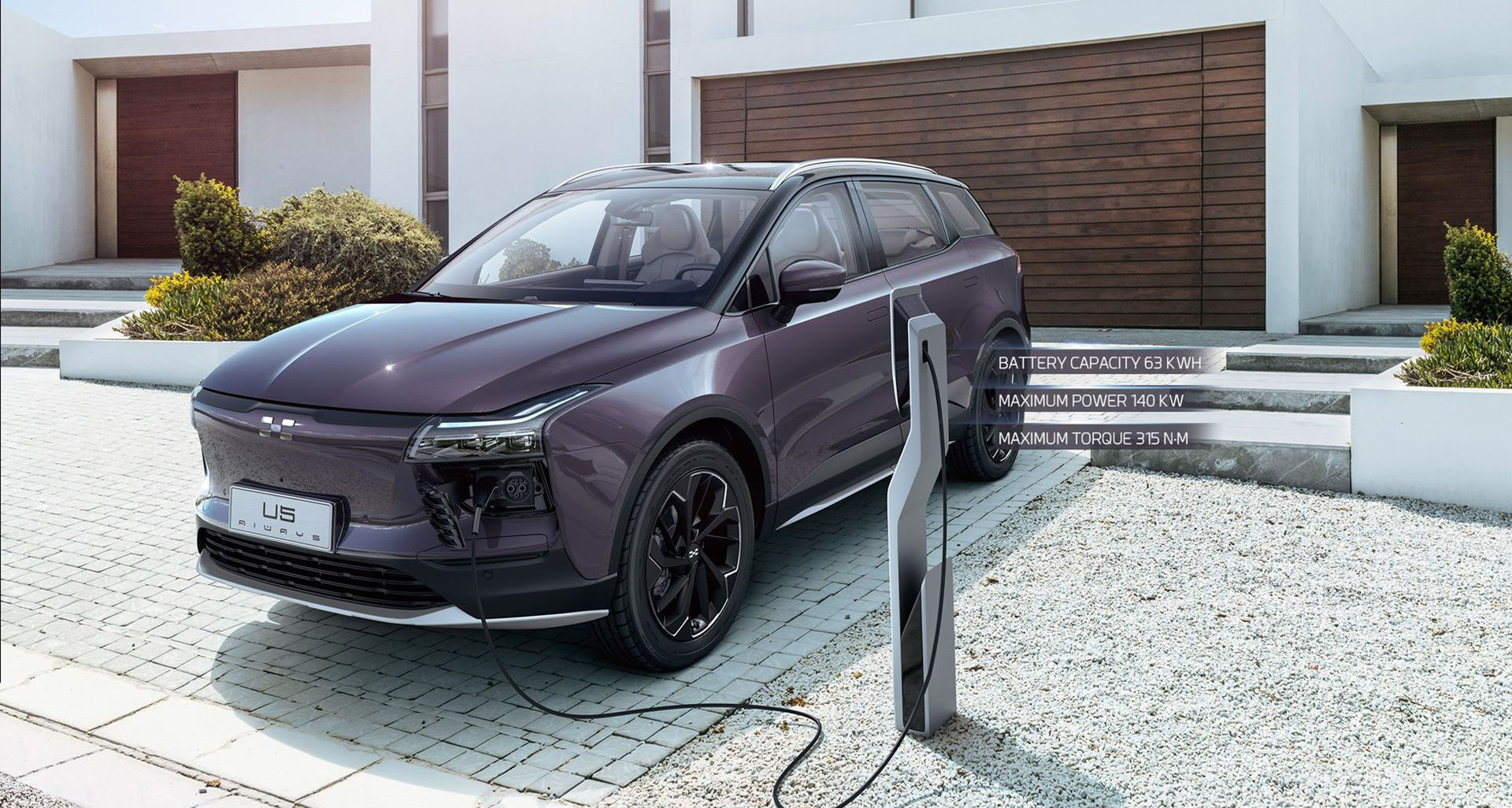 Aiways eldrivna SUV U5 kommer till Europa