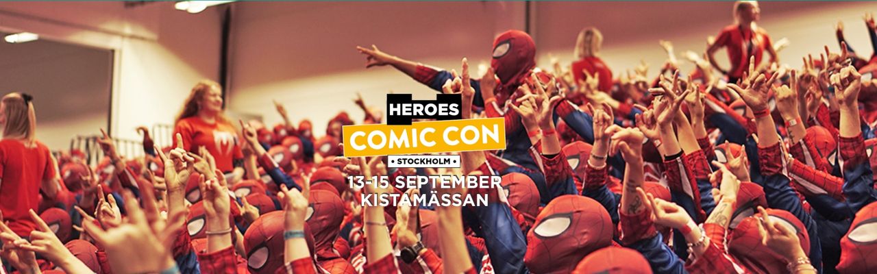 Datumen för Comic Con Stockholm spikade