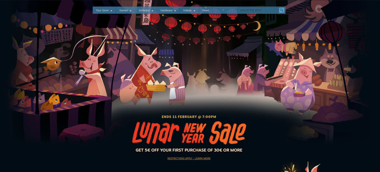 Valve firar kinesiska nyåret med Steam-rea