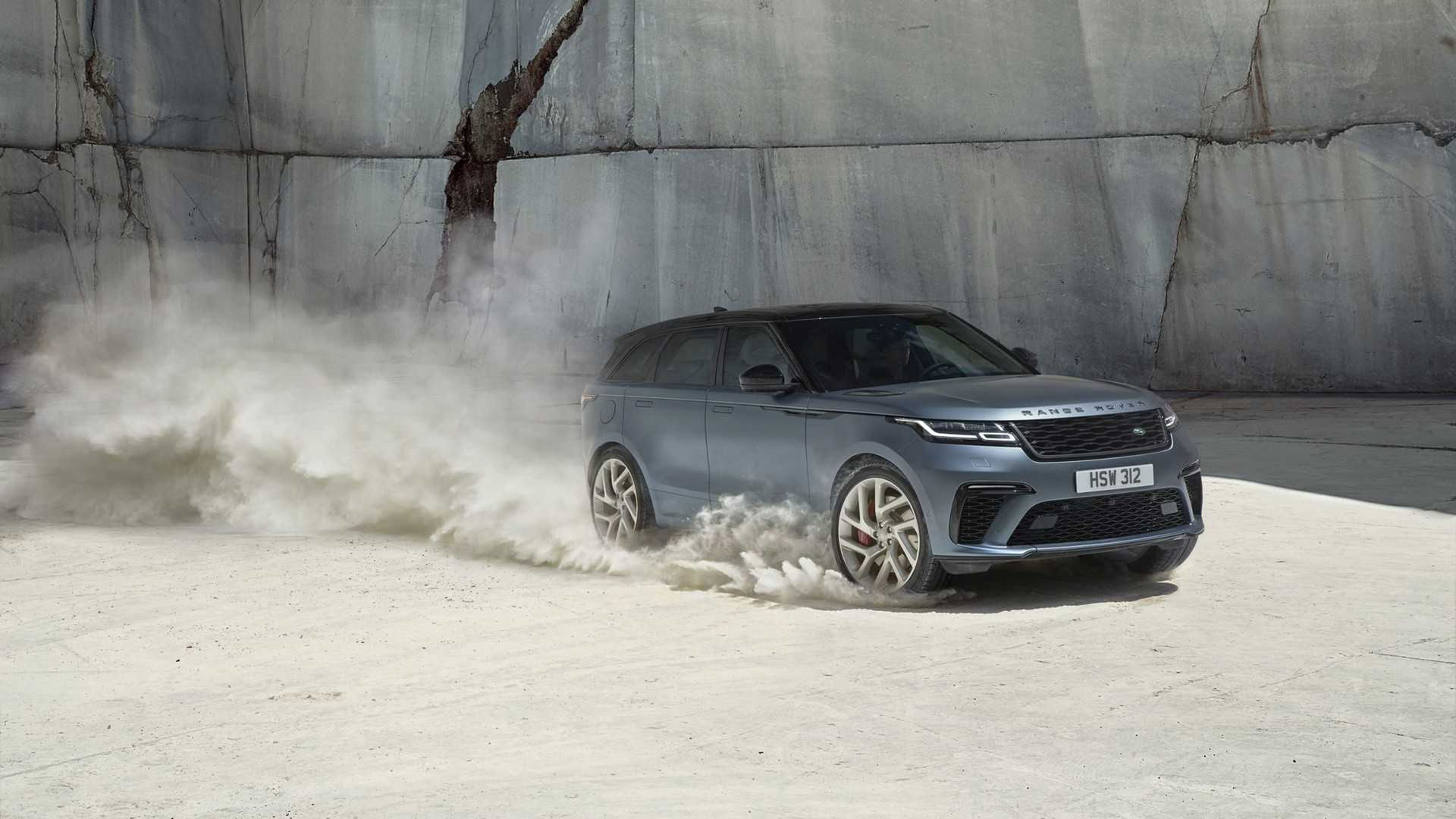 Nu finns även Range Rover Velar med 550 hästar