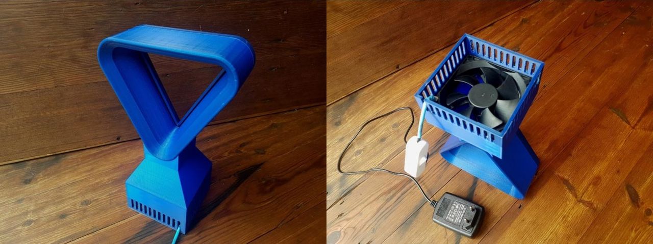 Gör din egen Dyson-fläkt i 3D-skrivaren