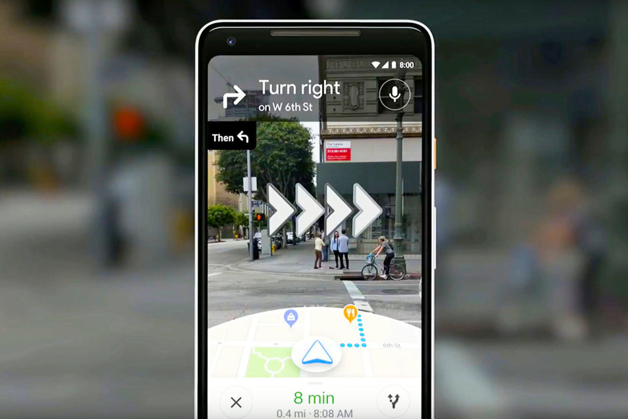 Google Maps AR-navigation har börjat rulla ut