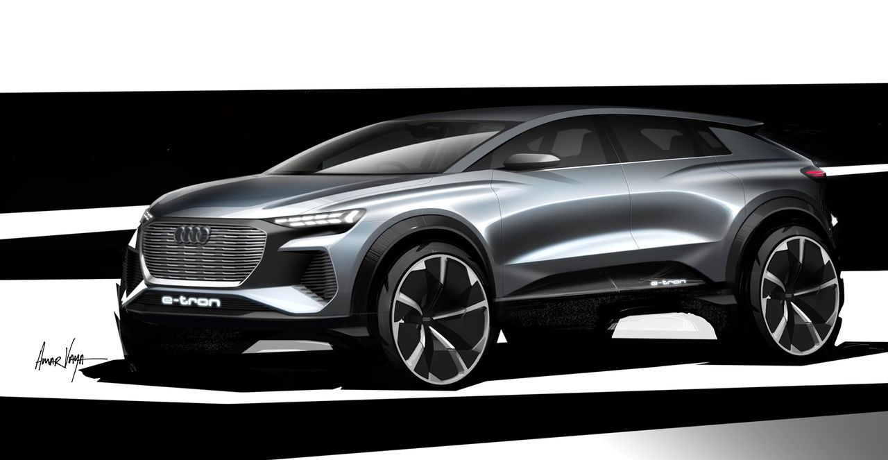 Audi visar Q4 e-tron concept