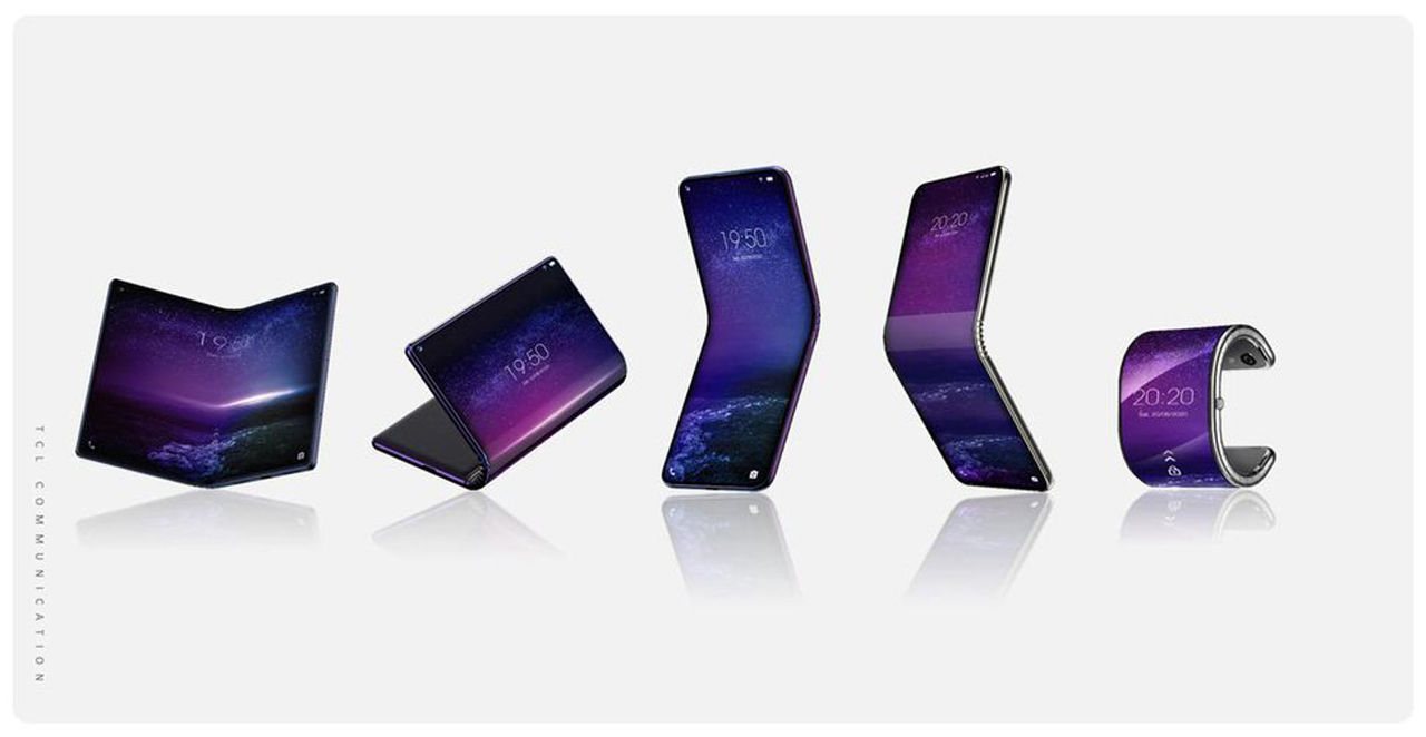 TCL utvecklar också telefon med vikbar skärm