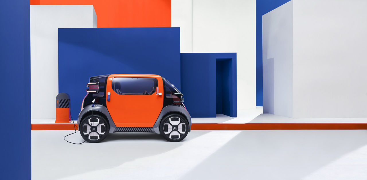 Ami One - eldrivet koncept från Citroën som toppar 45 km/h