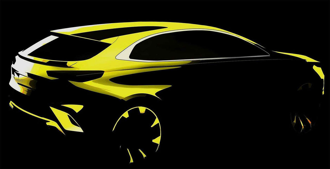 Kia visar skiss på kommande XCeed
