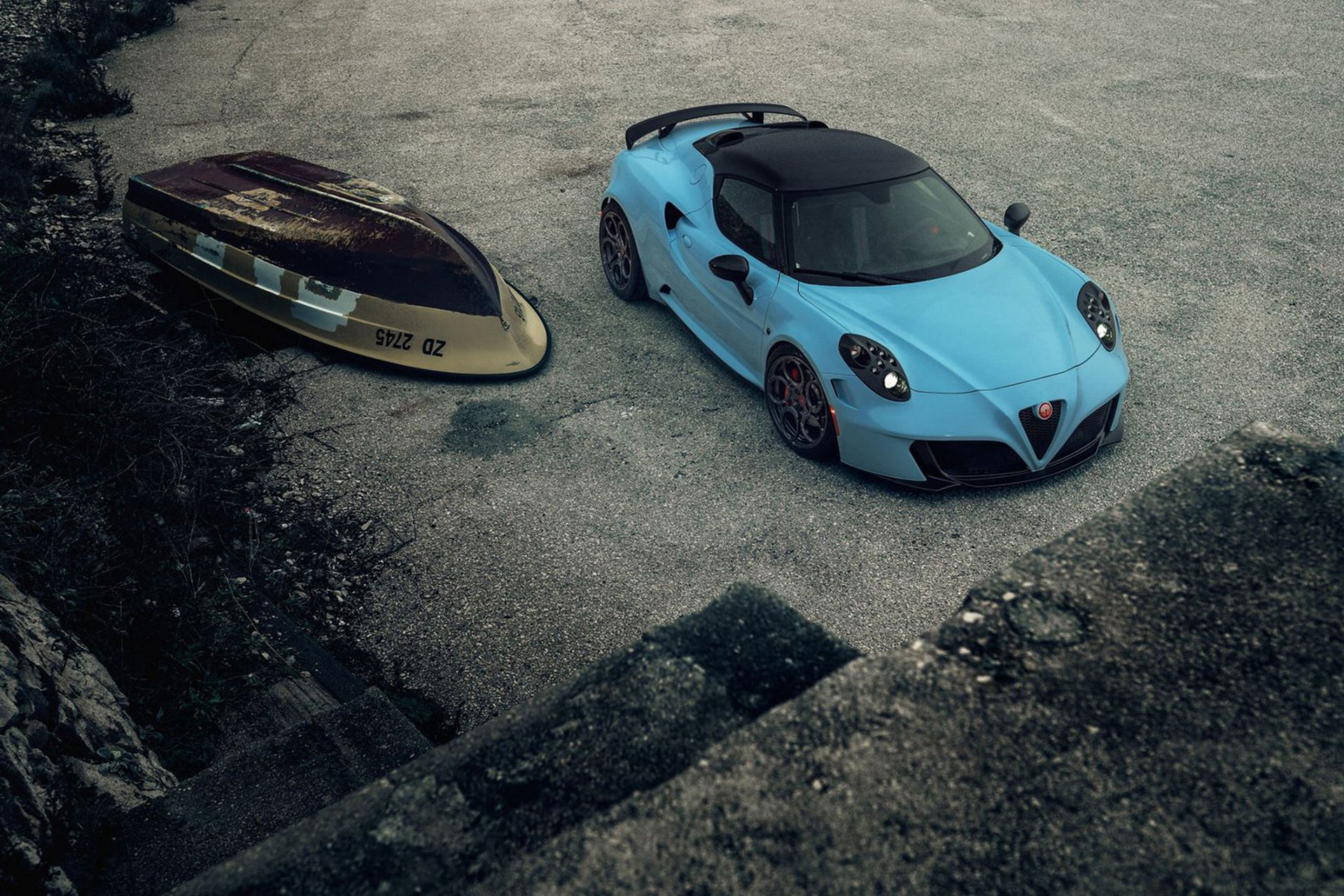 Pogea piffar till Alfa Romeo 4C