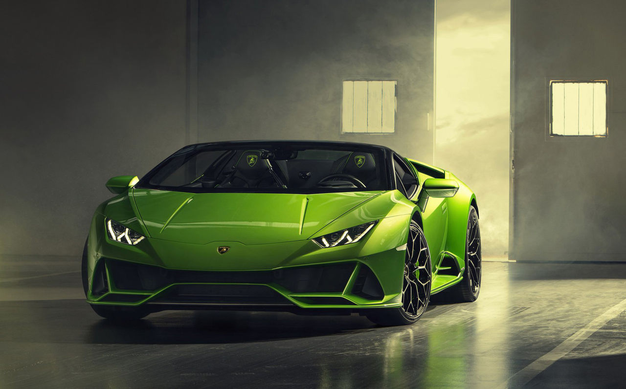 Lamborghini Huracán Evo nu även i cabbat utförande