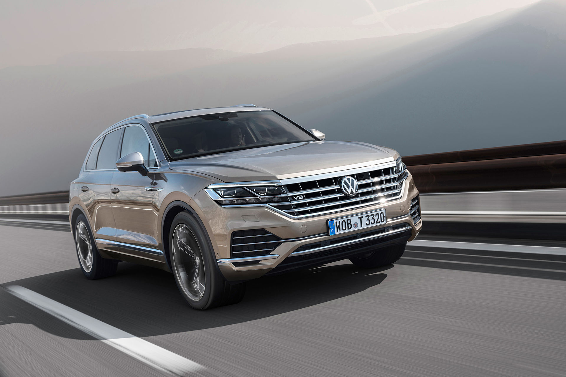 Dieseldriven V8:a till nya Volkswagen Touareg