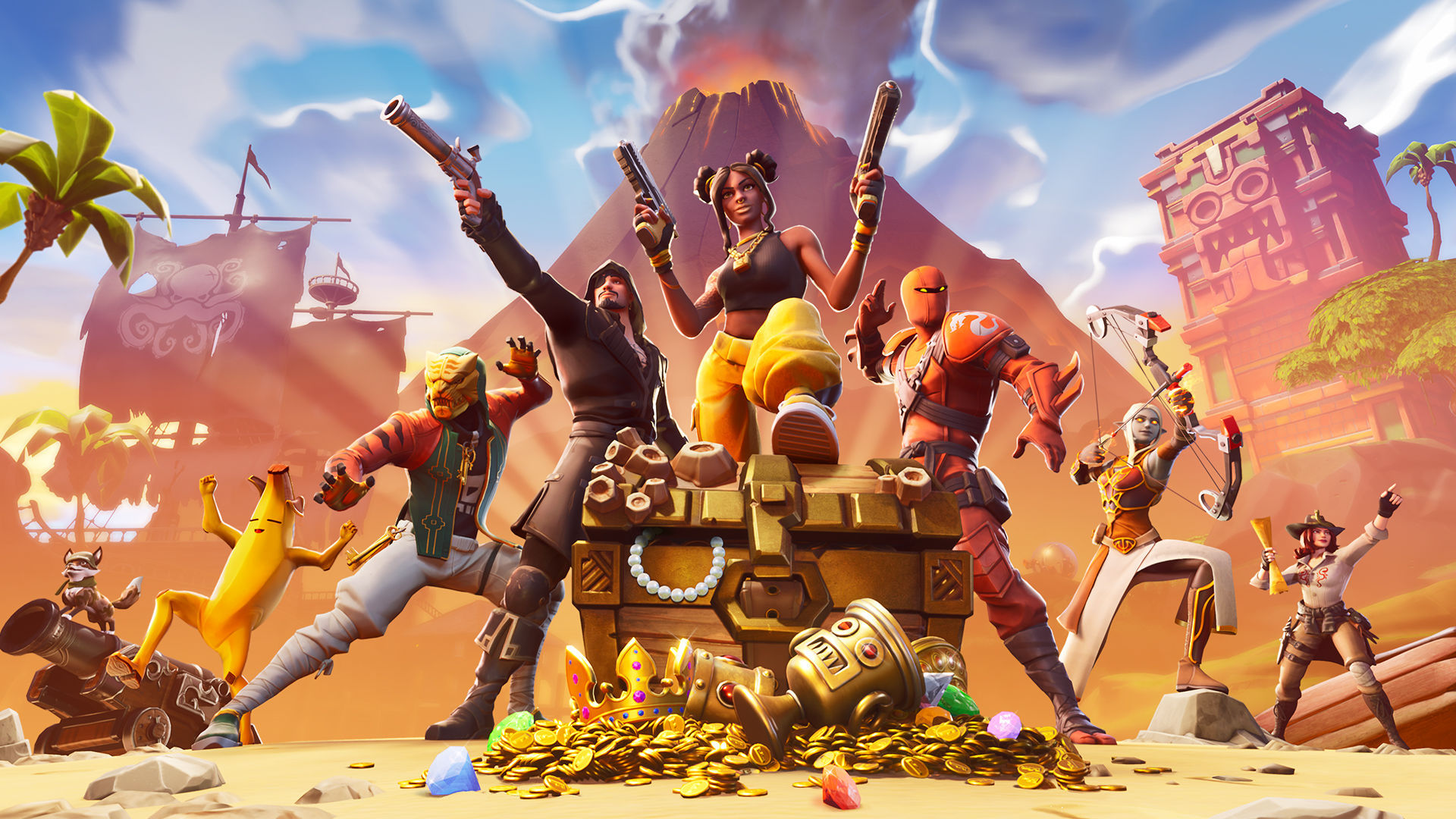 Nu Kickar Attonde Sasongen Av Fortnite Battle Royale Igang Med - bild till artikel