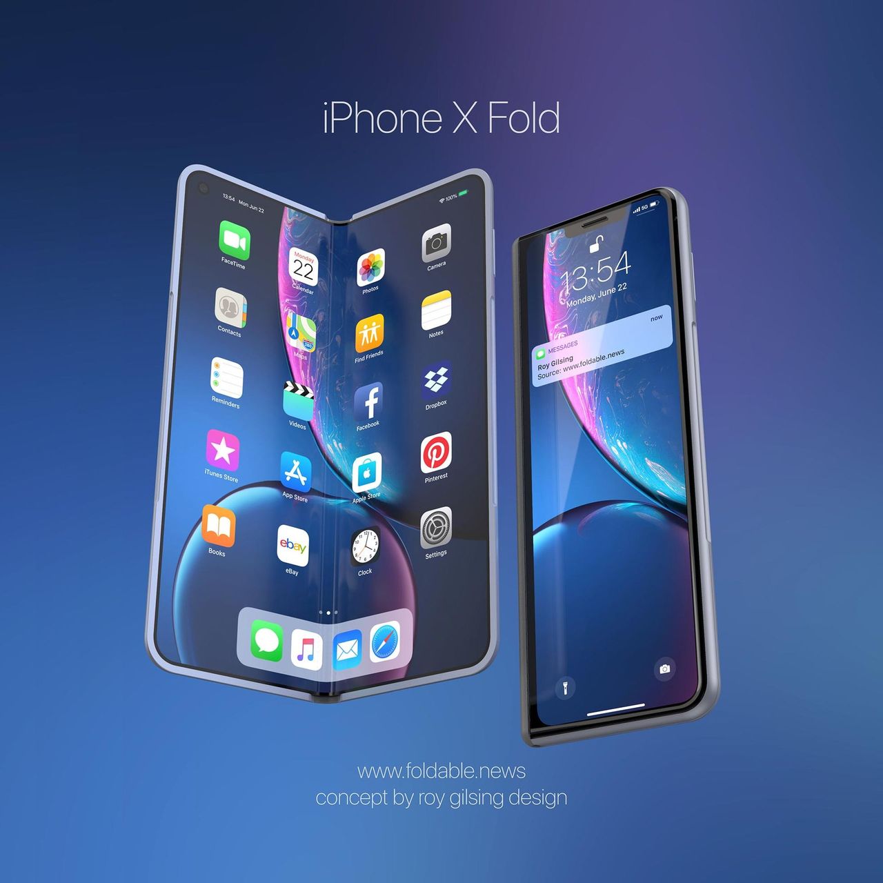 Apple har ansökt om patent gällande vikbara skärmar