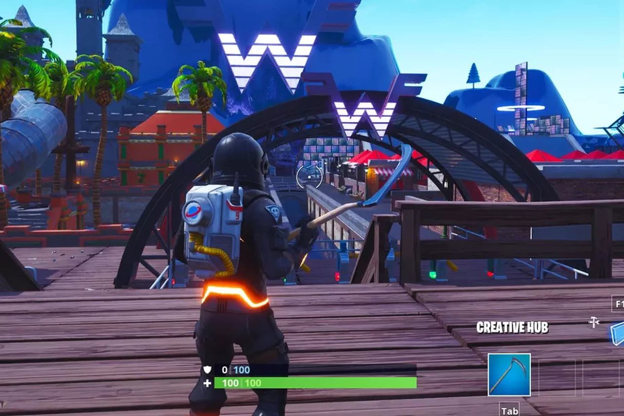 Rockbandet Weezer har en egen ö i Fortnite