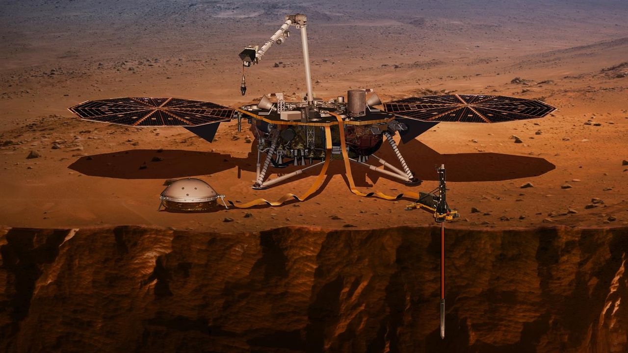 InSight har börjat borra på Mars