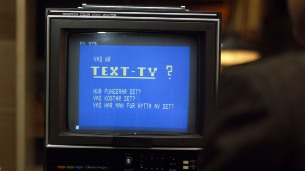 Tut i luren - SVT Text fyller 40!