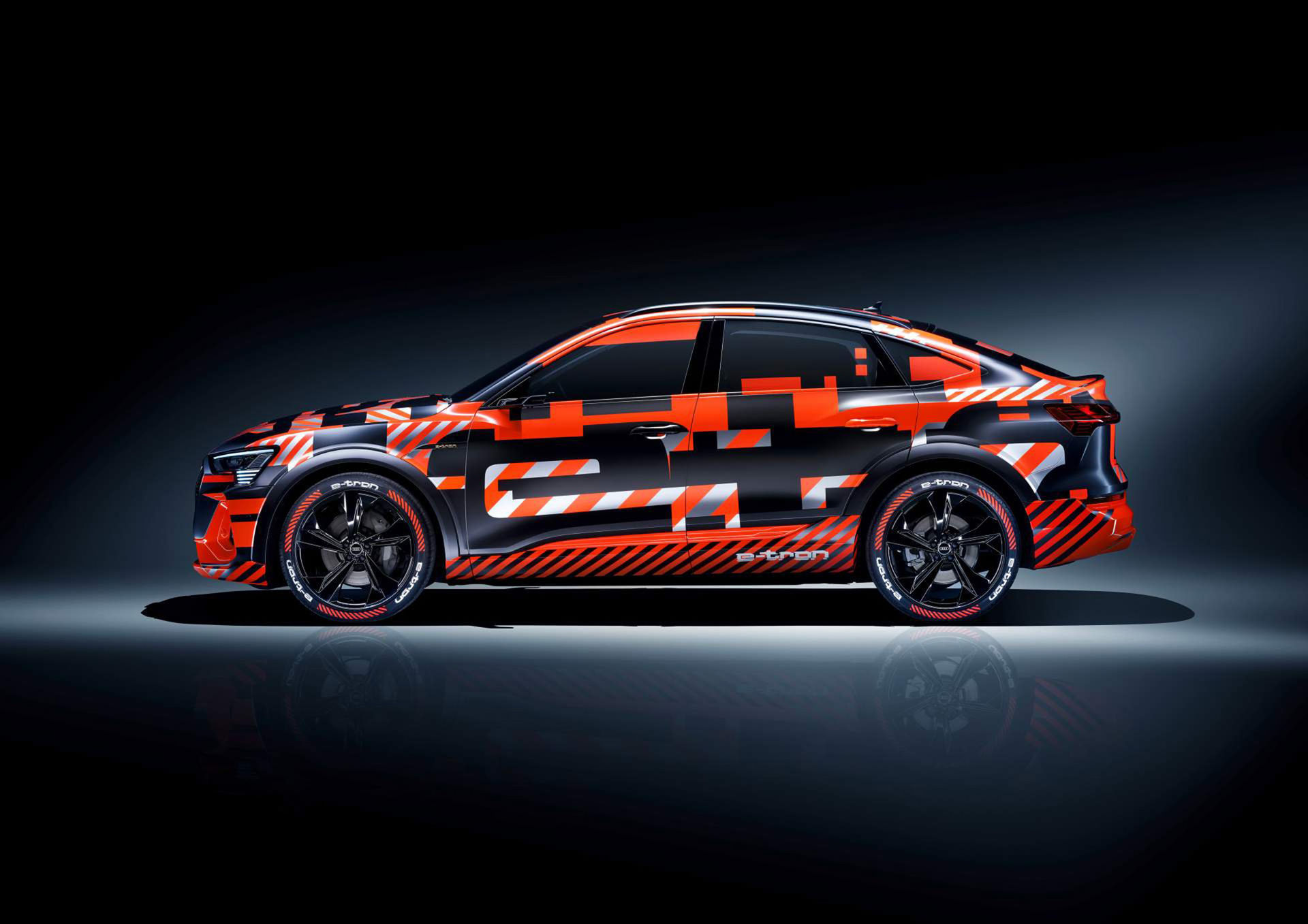 Audi e-tron med slankare profil