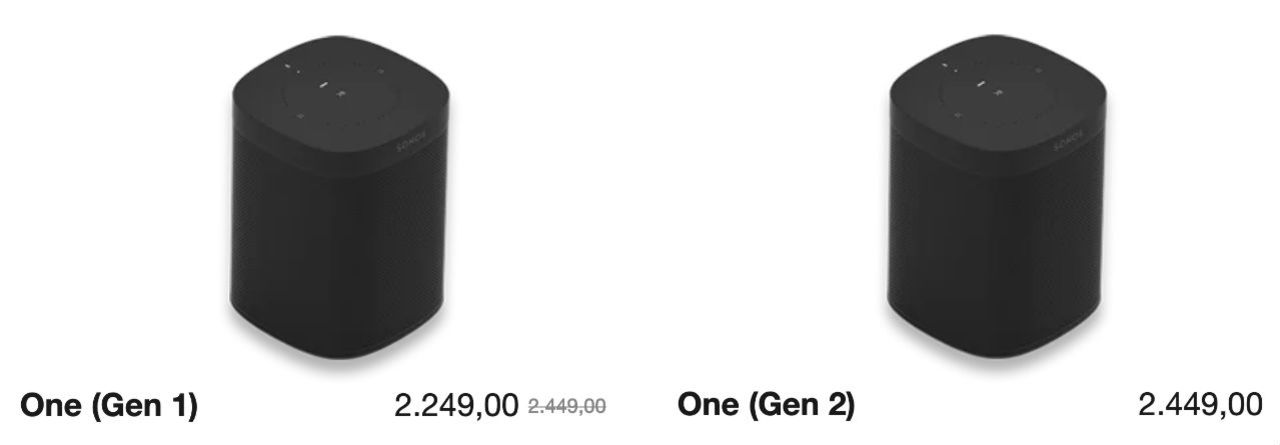 Sonos släpper ny version av Sonos One