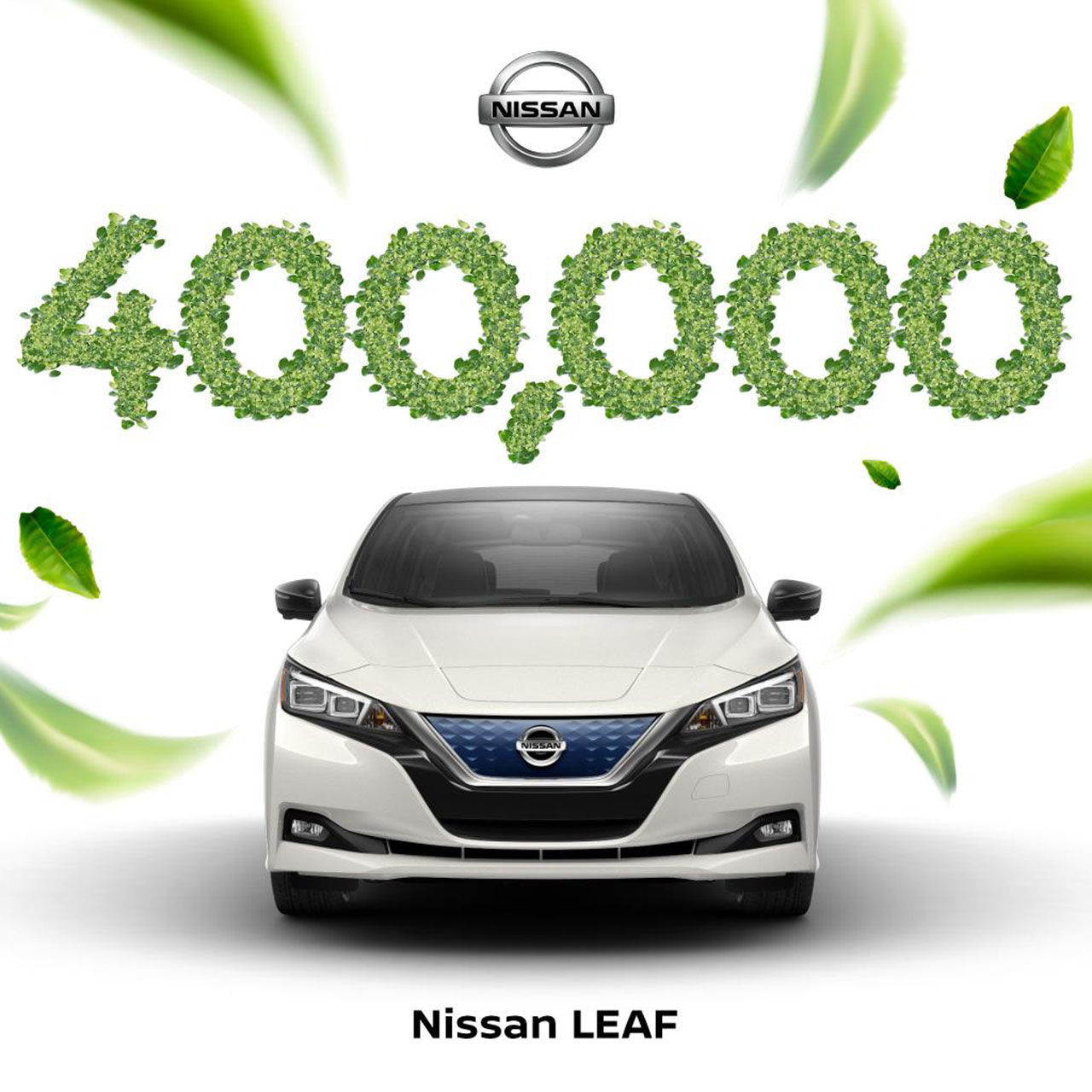 Nissan har nu tillverkat över 400.000 stycken Leaf