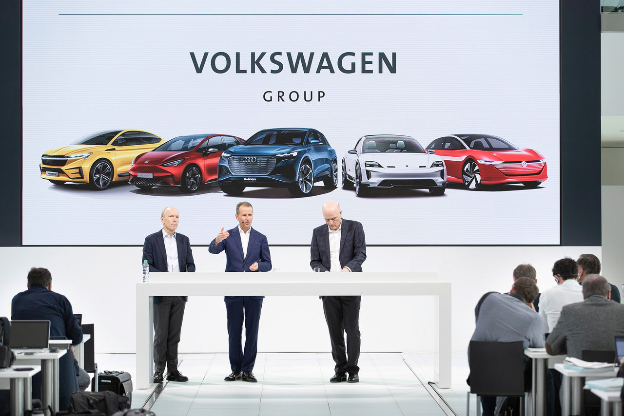 70 nya eldrivna modeller från Volkswagen-koncernen inom tio år