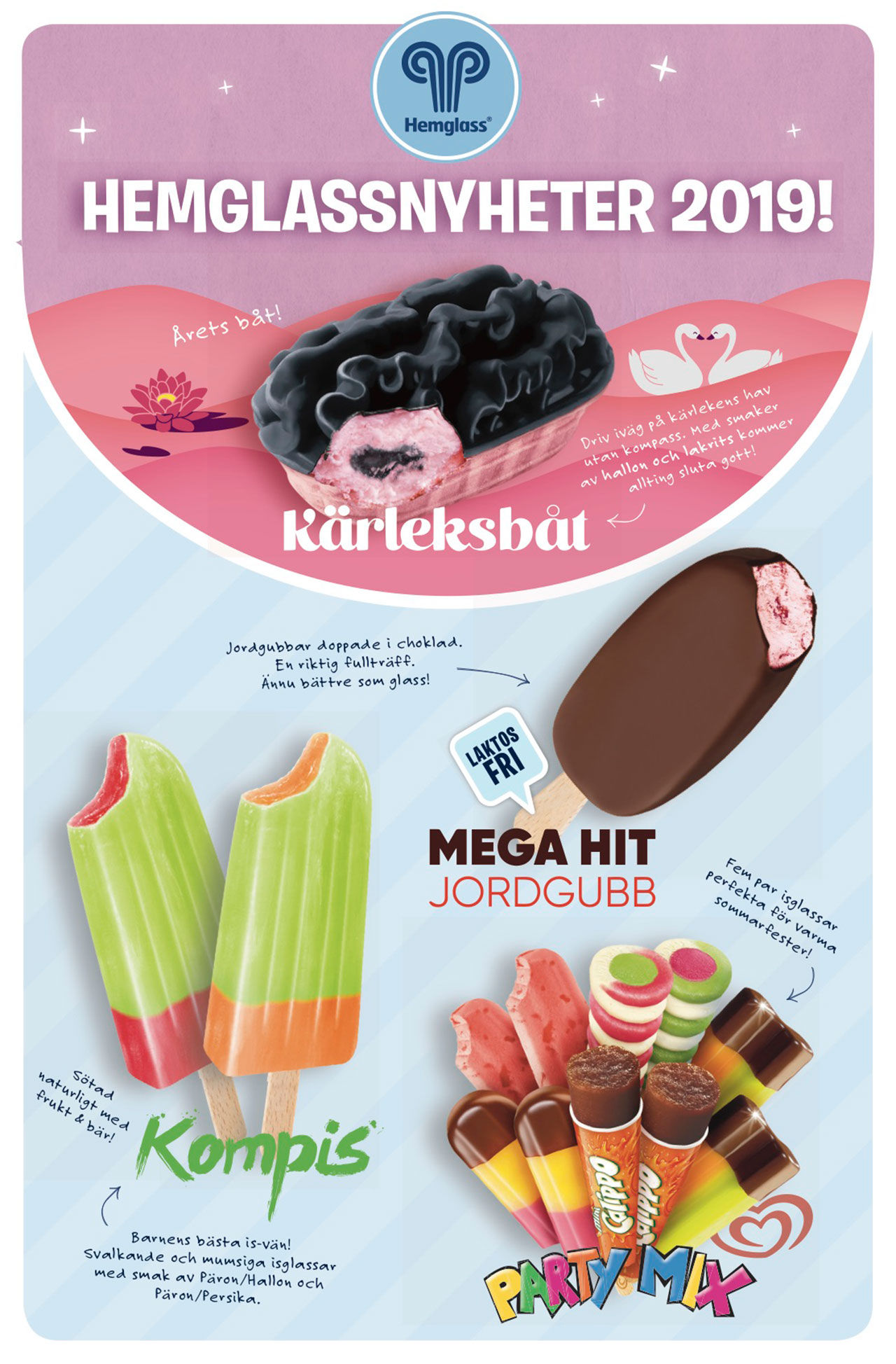 Det här är årets nyheter från Hemglass