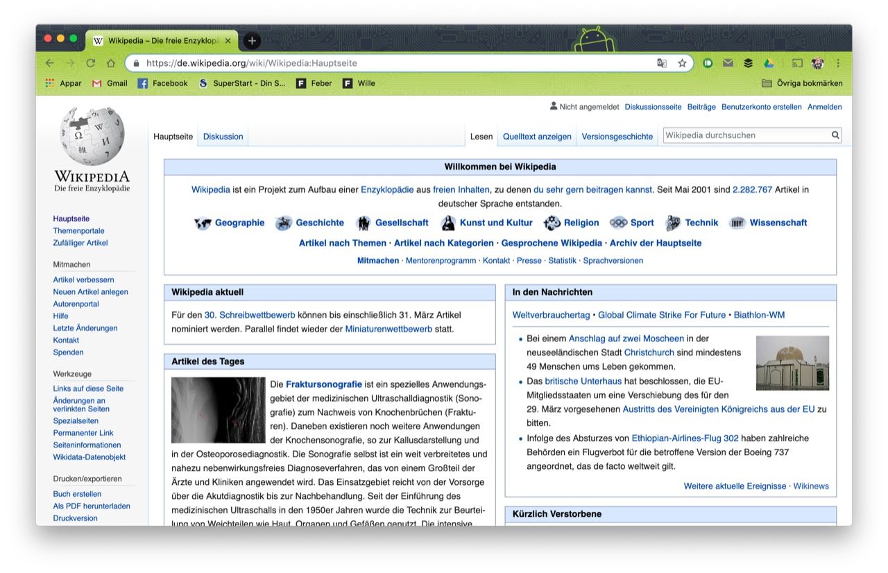 Tyska Wikipedia stänger ner tjänsten ett dygn