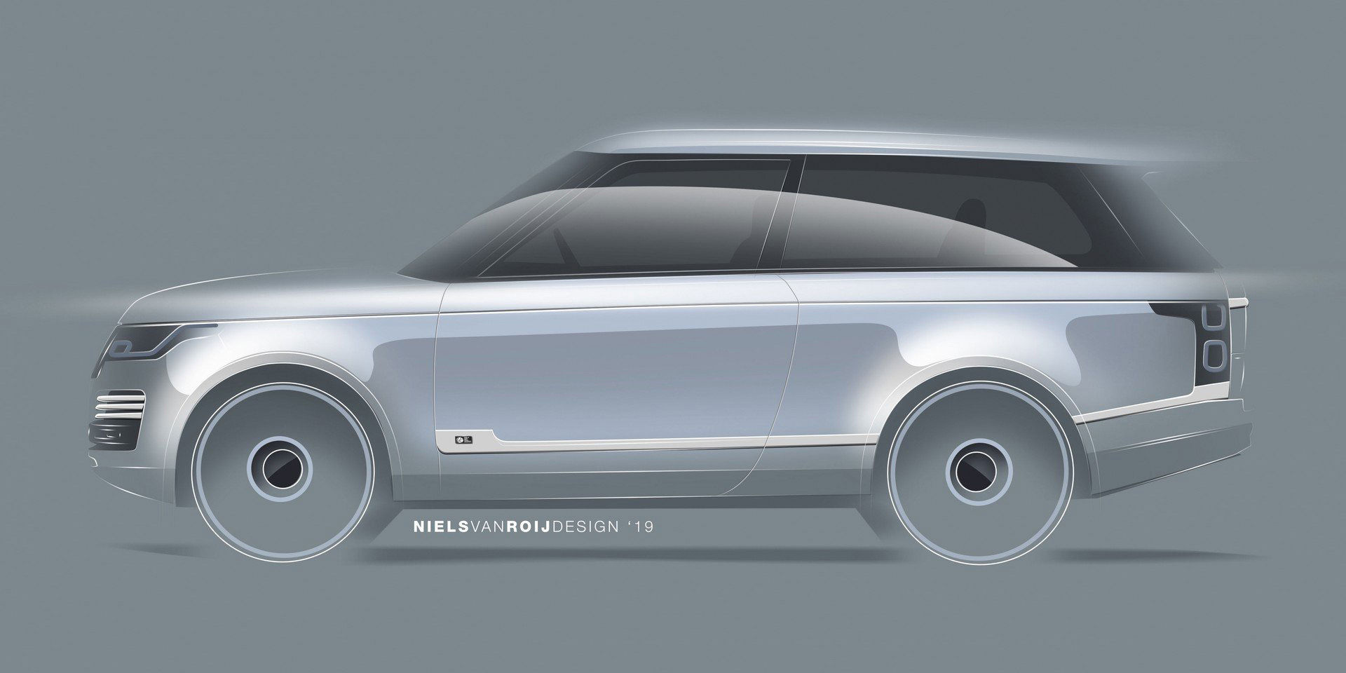 Niels van Roij Design bygger coupé av Range Rover