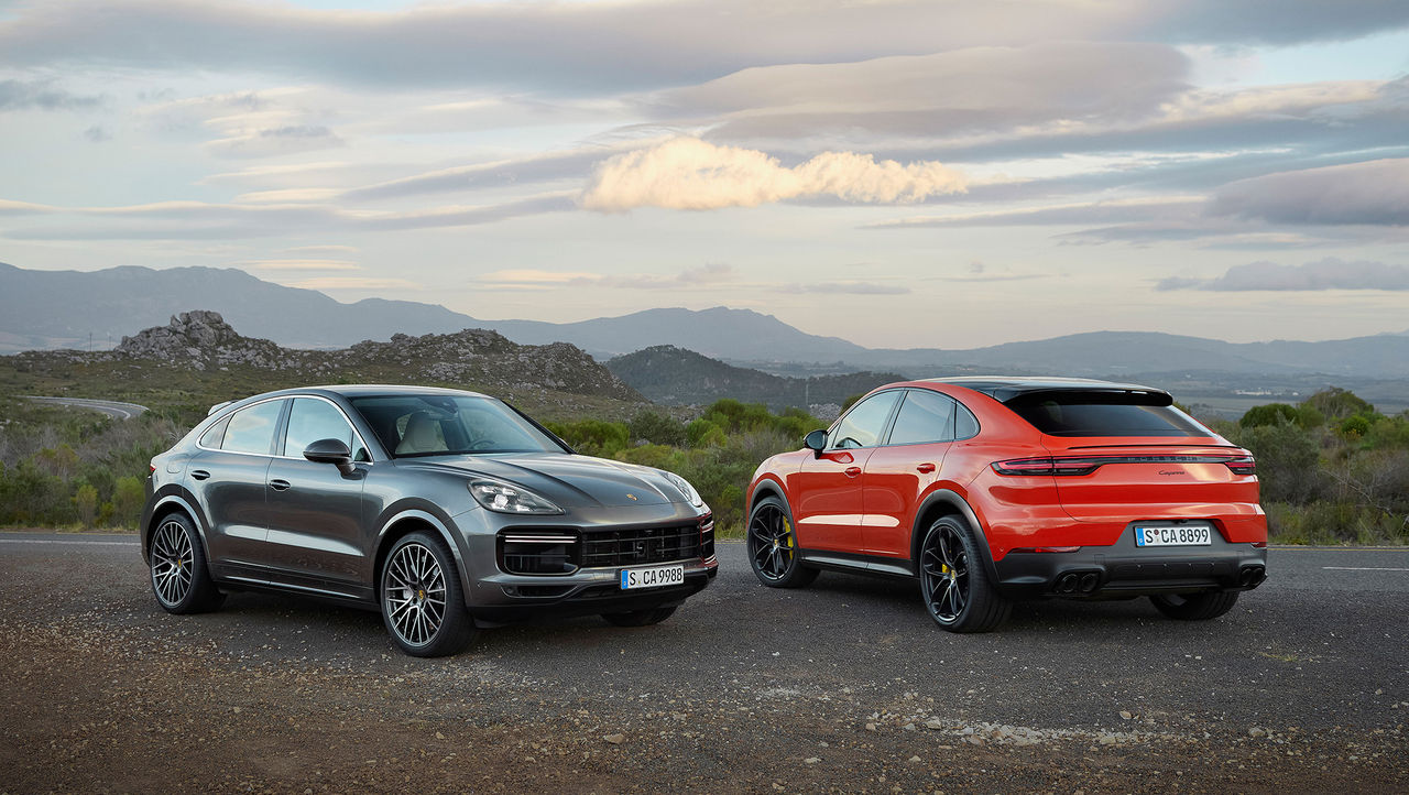 Nu är den här - Porsche Cayenne Coupé