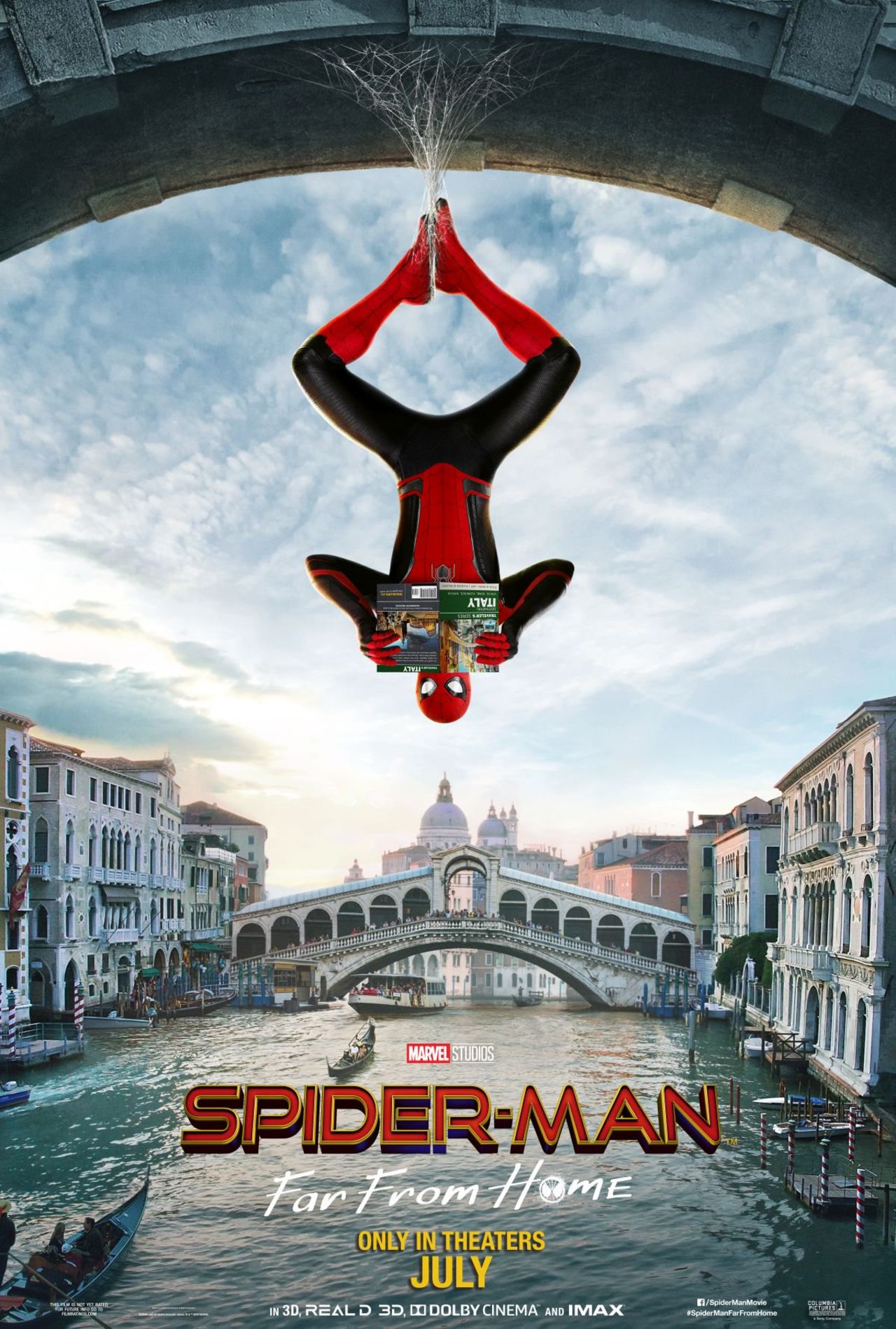 Här kommer lite nya affischer på Spider-man: Far From Home