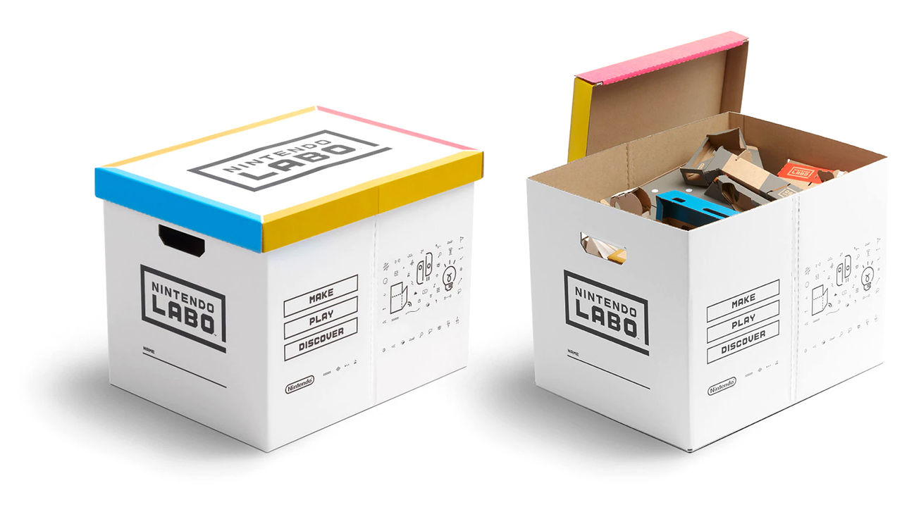 Nintendo släpper förvaringslåda till Labo-byggsatser
