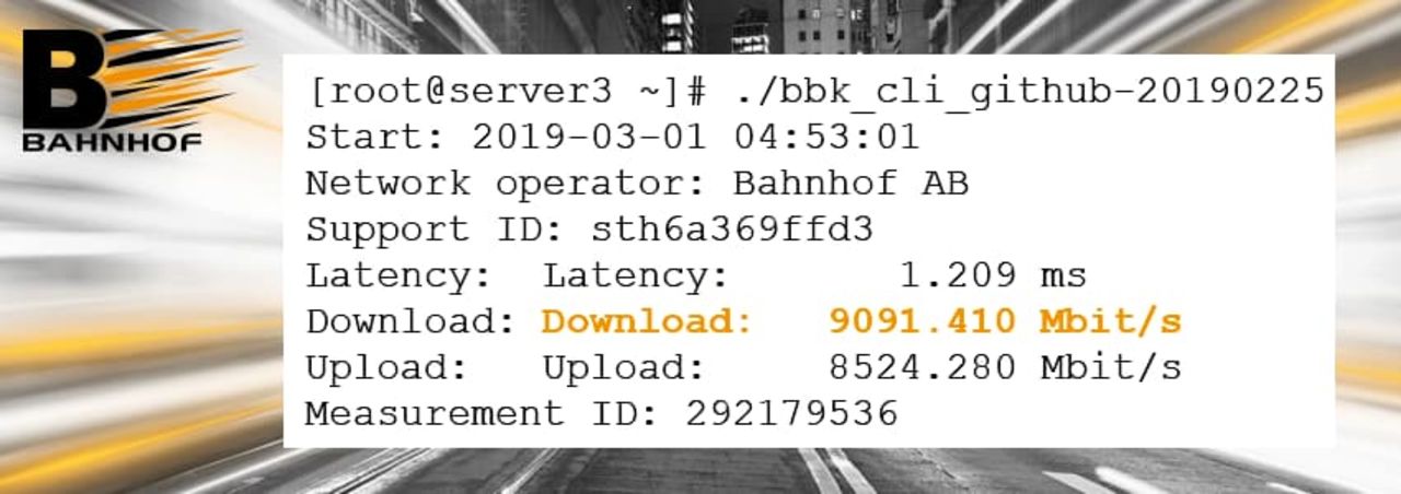 Bahnhof har Sveriges snabbaste bredband