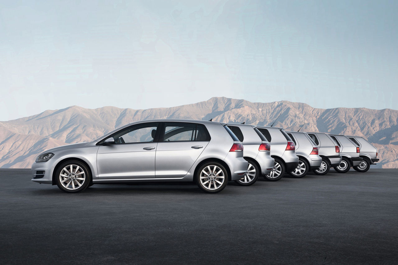 Tut i luren! Idag fyller Volkswagen Golf 45 år!