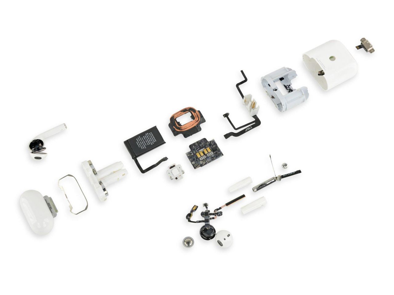 iFixit har plockat isär AirPods 2