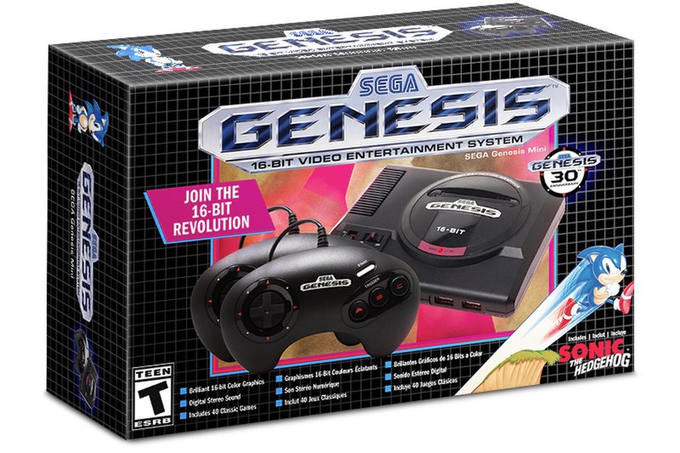 Sega Mega Drive Mini släpps 19 september