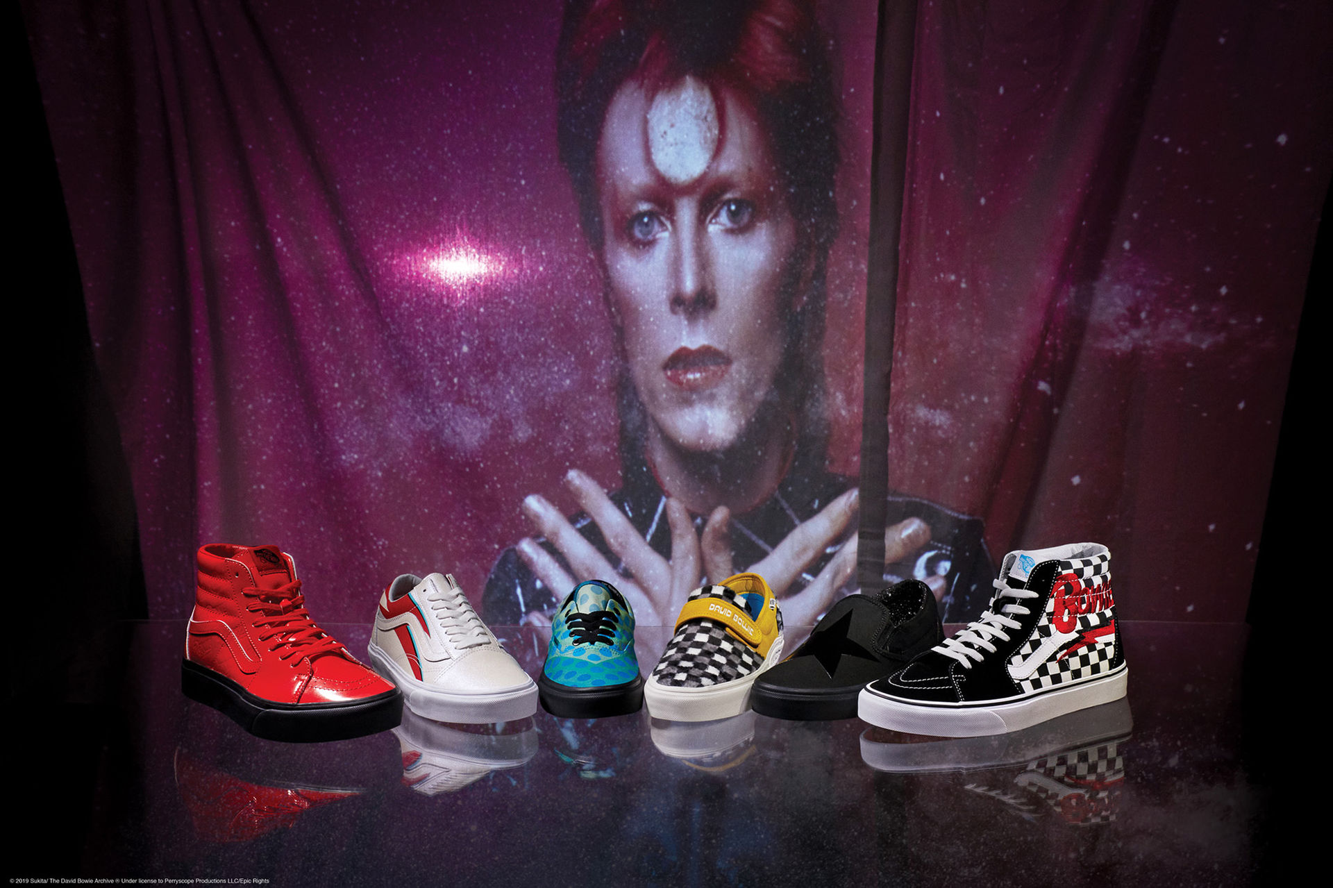 Vans hyllar David Bowie