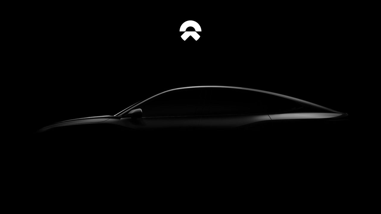 Teaser för Nios kommande eldrivna fyrdörrars coupé