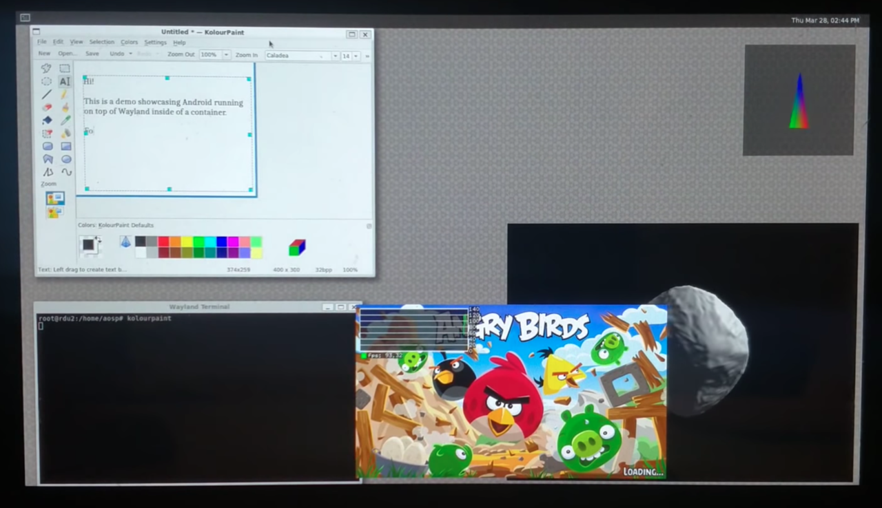 Kör android- och linux-appar sida vida sida med SPURV