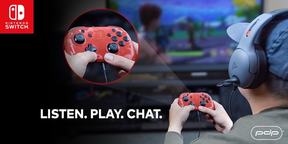 Nu kommer handkontroll med hörlursingång till Nintendo Switch