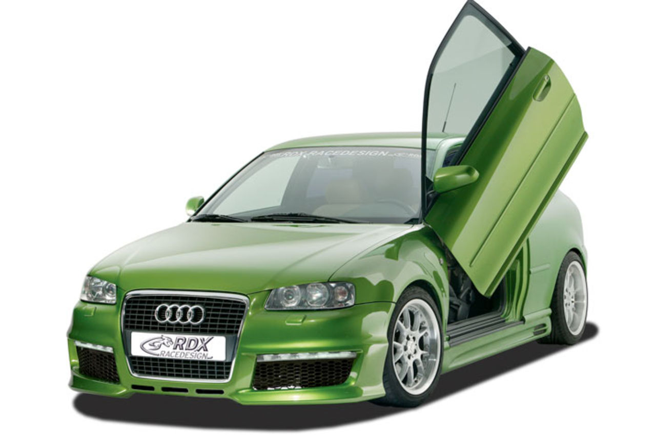 Får det lov att vara en spygrön Audi A3?