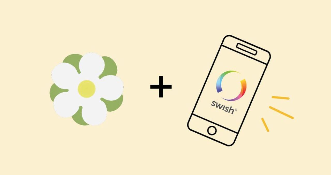 Nu kan man köpa Majblomman med Swish