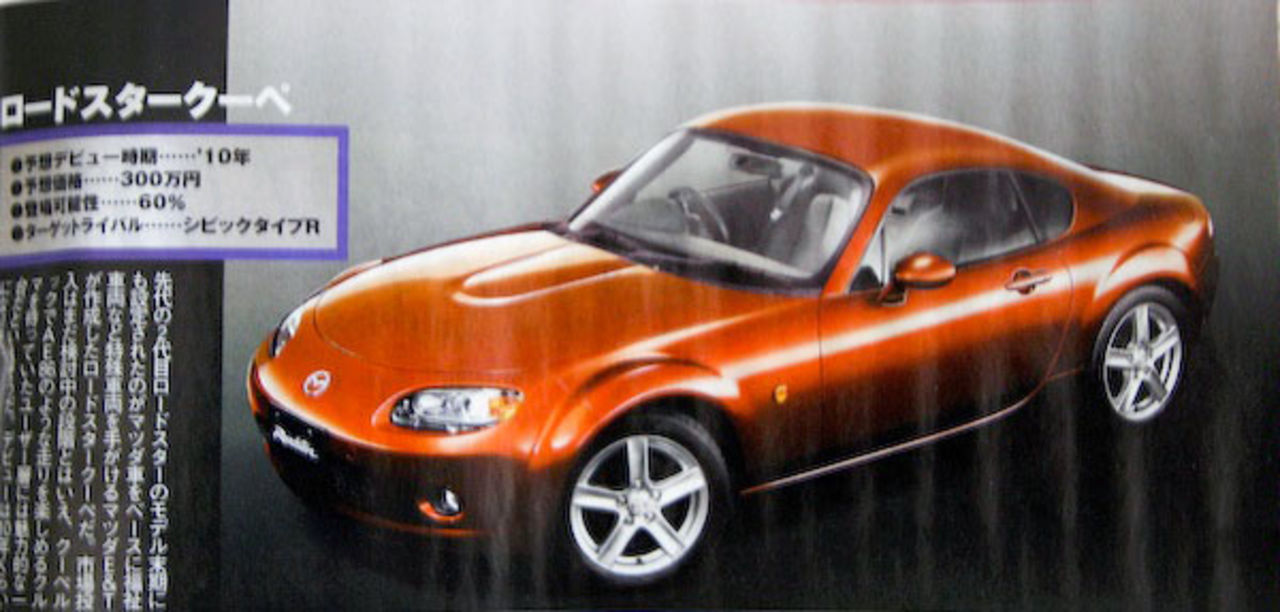 Får vi se en coupé-version av Mazda MX-5?