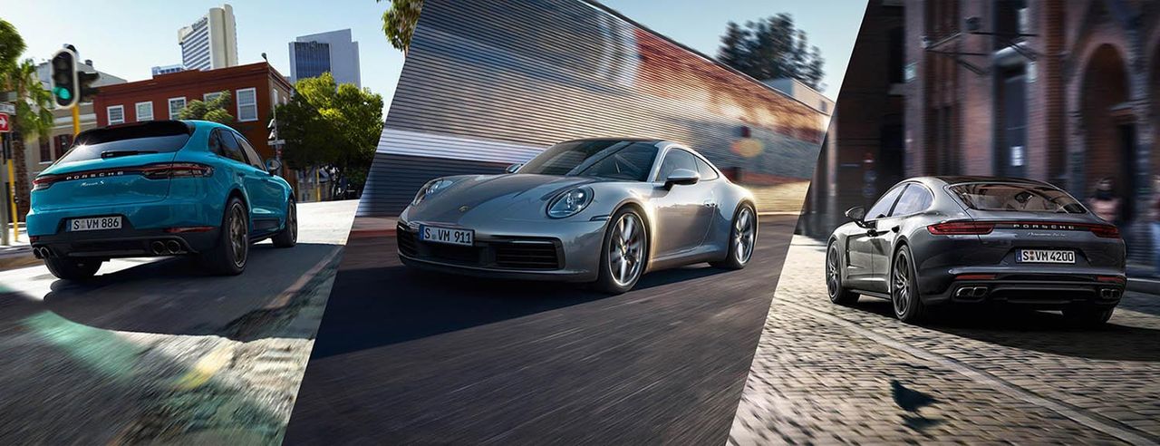 Kör tre olika Porschar under tre veckor
